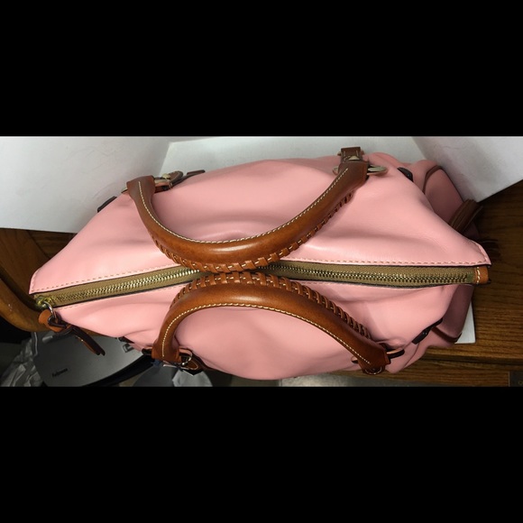 Dooney & Bourke Large Pale Pink Satchel - Picture 10 of 11